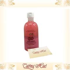 Gel tắm mền mịn da có hạt Heeley Cherry Tender Skin & Silky Sort Body Wash - Cherry - 480ml