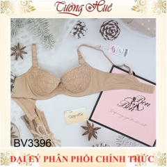 Áo lót nữ Bon Bon BV3396 phối ren có gọng mút siêu mỏng.