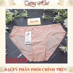Quần lót nữ Bon Bon SV35179 lưng vừa ren mềm dính charm