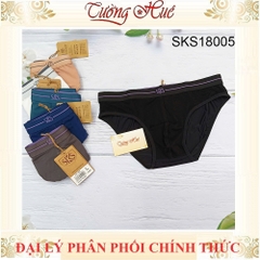 Quần lót nam Darlin SKS 18005 Quần lót nam tam giác chất thun mịn co giãn 4 chiều bảng lưng vừa