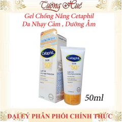 Chống Nắng Cetaphil Dưỡng Ẩm Da Nhạy Cảm 50ml/ 50g