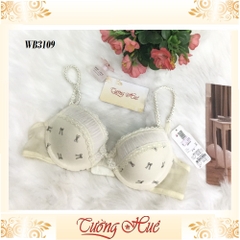 SALE SALE SALE - Áo lót nữ Wacoal WB 3109 họa tiết nơ phối ren.