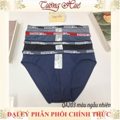 Quần Lót Nam Tam Giác Enow’s QA203 Cao Cấp Cotton Co Giãn 4 Chiều