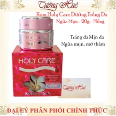 Kem Holy Care Dưỡng Trắng Da Ngừa Mụn - 20g - Hồng