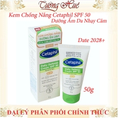 Chống Nắng Cetaphil Dưỡng Ẩm Da Nhạy Cảm 50ml/ 50g