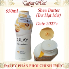 Sữa Tắm Dưỡng Ẩm Olay Body Wash Nhiều Mùi Lựa Chọn - 650ml