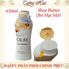 Sữa Tắm Dưỡng Ẩm Olay Body Wash Nhiều Mùi Lựa Chọn - 650ml