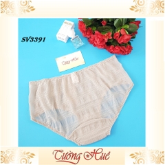 Quần lót nữ BonBon SV3391 quần lưng cao phối ren thêu hoa