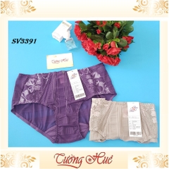 Quần lót nữ BonBon SV3391 quần lưng cao phối ren thêu hoa