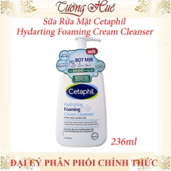 Sữa Rửa Mặt Cetaphil Hydrating Foaming Tạo Bọt Dịu Lành Cho Da Nhạy Cảm 236ml/473ml