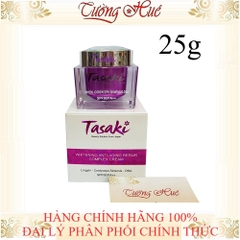 Kem Tasaki Dưỡng Trắng Da Cao Cấp Linh Chi-Đông Trùng Hạ Thảo-DNA - 25g - Hồng