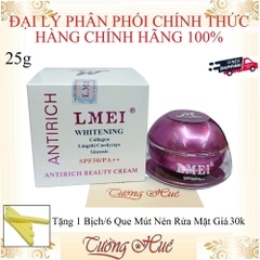 Kem Dưỡng Trắng Da LMEI Linh Chi Đông Trùng ( Tặng 1 Bịch/6 Que Mút Rửa Mặt )