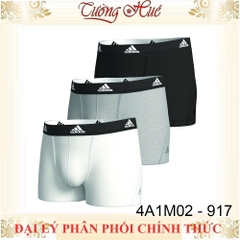 [HÀNG CHÍNH HÃNG] Quần lót nam Adidas 4A1M02 dạng quần đùi cotton co giãn ( FORM LỚN GIẢM 2 SIZE)