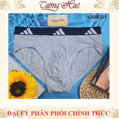 Quần Lót Nam Cotton Adidas 4AM001 Mềm Mịn Thấm Hút KiểuTối Giản (Form Quần lớn, khách nên lùi 2 size)
