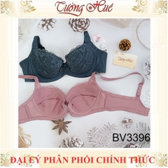 Áo lót nữ Bon Bon BV3396 phối ren có gọng mút siêu mỏng.