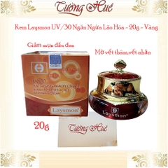 Kem Laysmon UV/30 Ngăn Ngừa Lão Hóa - 20g - Vàng
