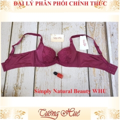 Áo lót nữ Triumph Simply Natural Beauty WHU Có Gọng Phối Ren Mút Mỏng Có Đệm Nâng 1.5cm