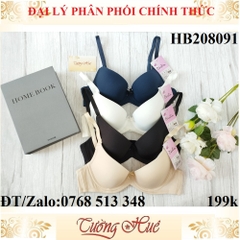 Áo lót nữ Darlin HB208091 mút mỏng trơn.