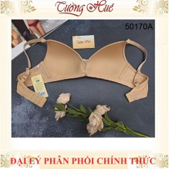 Áo Lót Nữ Corèle 50170A Không Gọng Mút Mỏng Dây Bản Nhỏ 2 Móc Cài