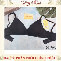 Áo Lót Nữ Corèle 50170A Không Gọng Mút Mỏng Dây Bản Nhỏ 2 Móc Cài