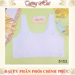 Áo Lá Nữ 5153 Su Ép Form Ngắn Không May Viền Mút Mỏng Tùy Chỉnh Freesize.