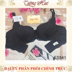 Áo Lót Nữ Escanté ES541 Ren Mút Mỏng Có Gọng lưng Chữ U Bản Lưng Lớn 3 Móc Cài Dây Tùy Chỉnh Tháo Rời