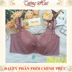 Áo lót nữ Wacoal IIB4223 có gọng nâng vừa size lớn ren mềm