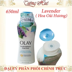 Sữa Tắm Dưỡng Ẩm Olay Body Wash Nhiều Mùi Lựa Chọn - 650ml