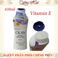 Sữa Tắm Dưỡng Ẩm Olay Body Wash Nhiều Mùi Lựa Chọn - 650ml