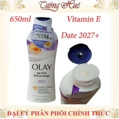 Sữa Tắm Dưỡng Ẩm Olay Body Wash Nhiều Mùi Lựa Chọn - 650ml
