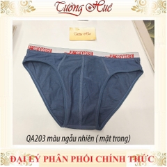 Quần Lót Nam Tam Giác Enow’s QA203 Cao Cấp Cotton Co Giãn 4 Chiều