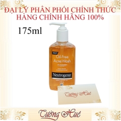 Sữa Rửa Mặt Neutrogena Oil - Free Acne Wash MicroClear - 175ml