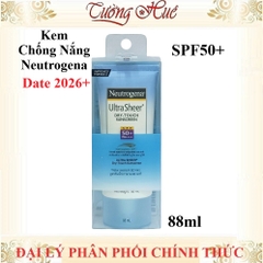 Kem Chống Nắng Neutrogena SPF50+/PA++++ Ultra Sheer Dry-Touch - 88ml