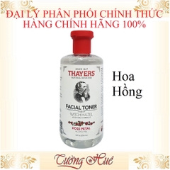 Nước Hoa Hồng THAYERS Witch Hazel Alcohol Free Toner Rose Petal - 355ml