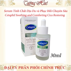 Serum Tinh chất làm dịu và phục hồi chuyên sâu Cetaphil Soothing and Comforting Cica Restoring 30ml