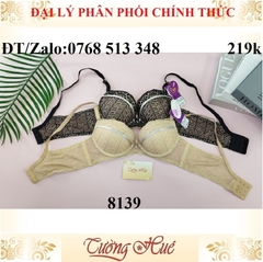 Áo lót nữ Annie Bra 8139 ren dầy nâng lưng bảng to.