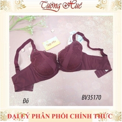 Áo lót nữ Bon Bon BV35170 Có Gọng Phối Ren Mút Mỏng.