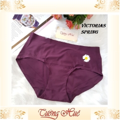 Quần lót nữ Victorias Spring su đúc hoa cúc MÀU NGẪU NHIÊN.
