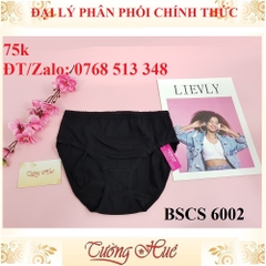 Quần lót nữ Bon Bon BSCS 6002 cotton trơn lưng cao.