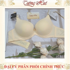 Áo Lót Nữ Escanté ES611 Trơn Có Gọng Mút Dày 4.5cm Cúp 3/4 Bản Lưng Vừa 3 Móc Cài