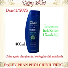 Dầu Gội Ngừa Gàu Mỹ Head & Shoulders 2in1 Clinical Strength Shampoo - 400ml (Có Lựa Chọn)