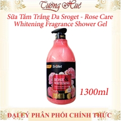 Sữa Tắm Trắng Da Sroget Nhiều Mùi - 1300ml