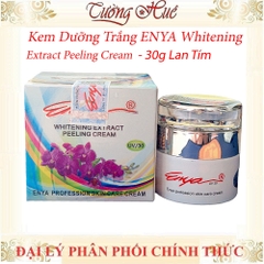 Kem Dưỡng Trắng ENYA Whitening Extract Peeling Cream - 30g - Lan tím.