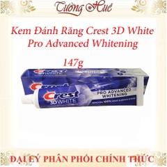 Kem Đánh Răng Crest 3D White Pro Advanced Whitening - 147g