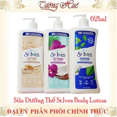 Sữa Dưỡng Thể St.Ives Body Lotion Dưỡng Trắng Da Nhiều Mùi Lựa Chọn - 621ml