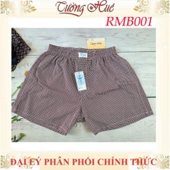Quần Đùi Nam Mặc Nhà R'Mode RMB001 Kate Thái Mềm Mịn Chống Nhăn Thoáng Mát Họa Tiết Ngẫu Nhiên