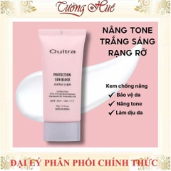 Oultra Kem Chống Nắng Nâng Tone SPF50+ Pa+++, Kiềm Dầu, Bảo Vệ, Làm Dịu Da 50G
