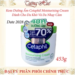 Kem Dưỡng Ẩm Cetaphil Moisturising Cream Dành Cho Da Khô Và Da Nhạy Cảm - 453g