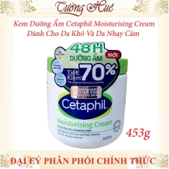 Kem Dưỡng Ẩm Cetaphil Moisturising Cream Dành Cho Da Khô Và Da Nhạy Cảm - 453g