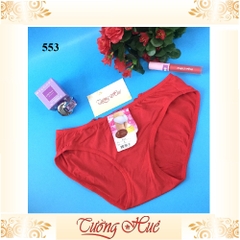 Quần lót nữ Chen 553 trơn lưng thấp.